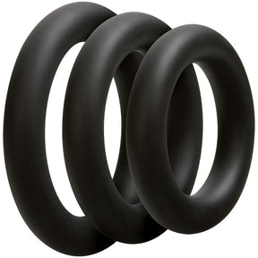 3 C-Ring Penis Set Thick Black - Huuma.org