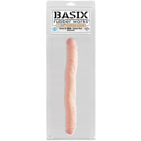 Basix Rubber Works 40,6 cm Double Dong ? Colour Flesh - Huuma.org
