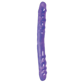 Basix Rubber Works 40,6 cm Double Dong ? Colour Purple - Huuma.org