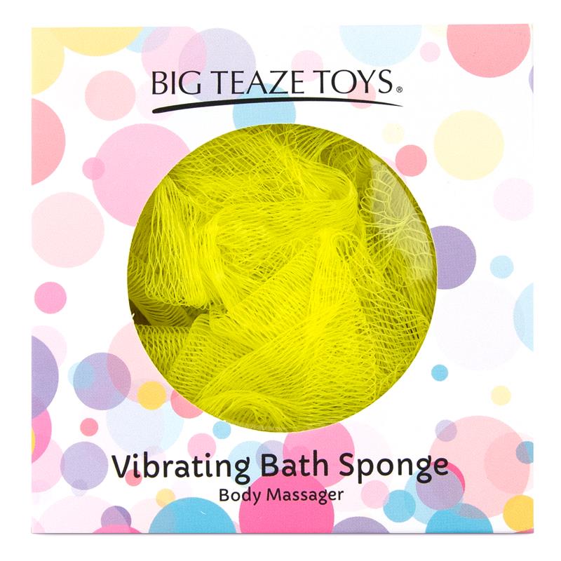 Bath Spongee Vibrating Yellow - Huuma.org
