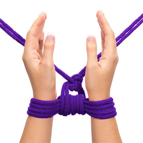 Bondage Rope Soft Purple - Huuma.org