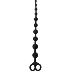 Boyfriend Beads 30.8 x 2.4 cm Silicone Black - Huuma.org
