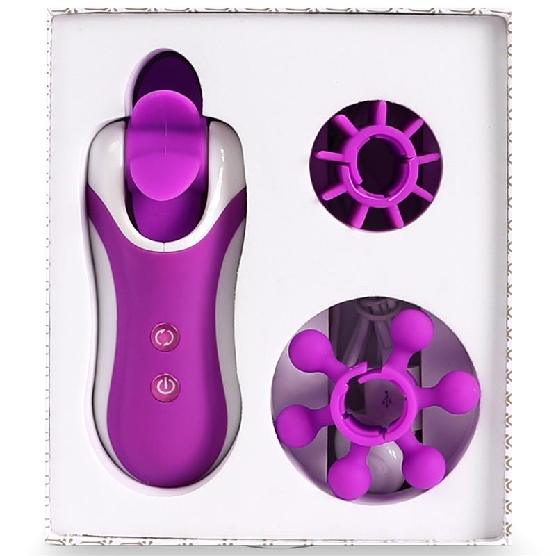 Clitella Oral Sex Clitoral Stimulator Purple