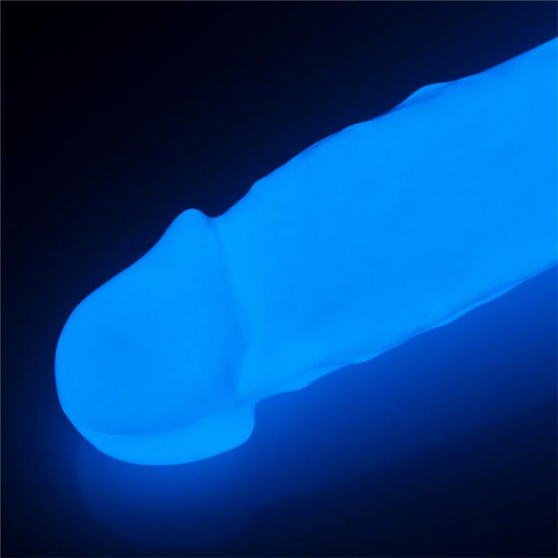 Dildo 8.5 Lumino Blue Light