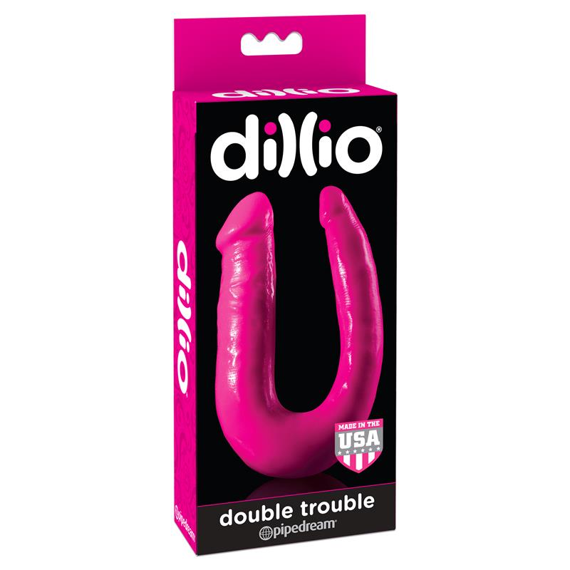 Dildo Double Trouble Pink