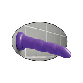 Dildo 15,2 cm Twister Purple