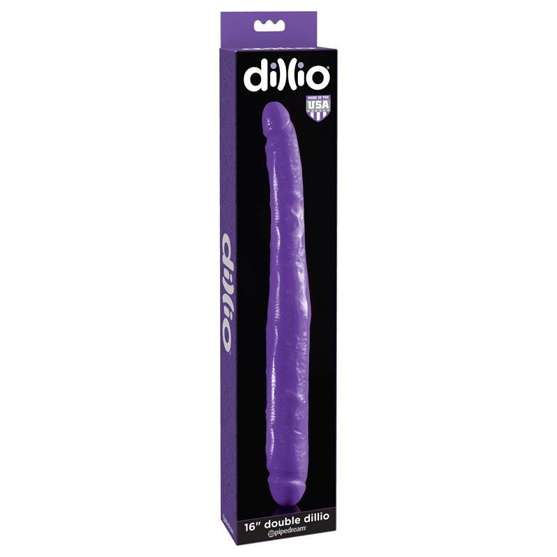 Double Dildo 40,6 cm Purple