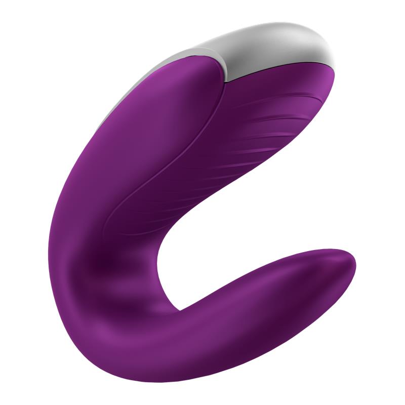 Double Fun Vibe for Couples with APP and Remote Control Violet