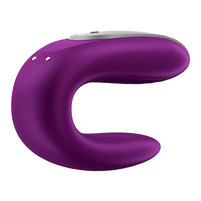 Double Fun Vibe for Couples with APP and Remote Control Violet