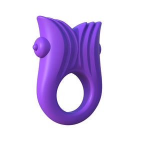 Fantasy C-Ringz Venus Silicone Love Ring Purple