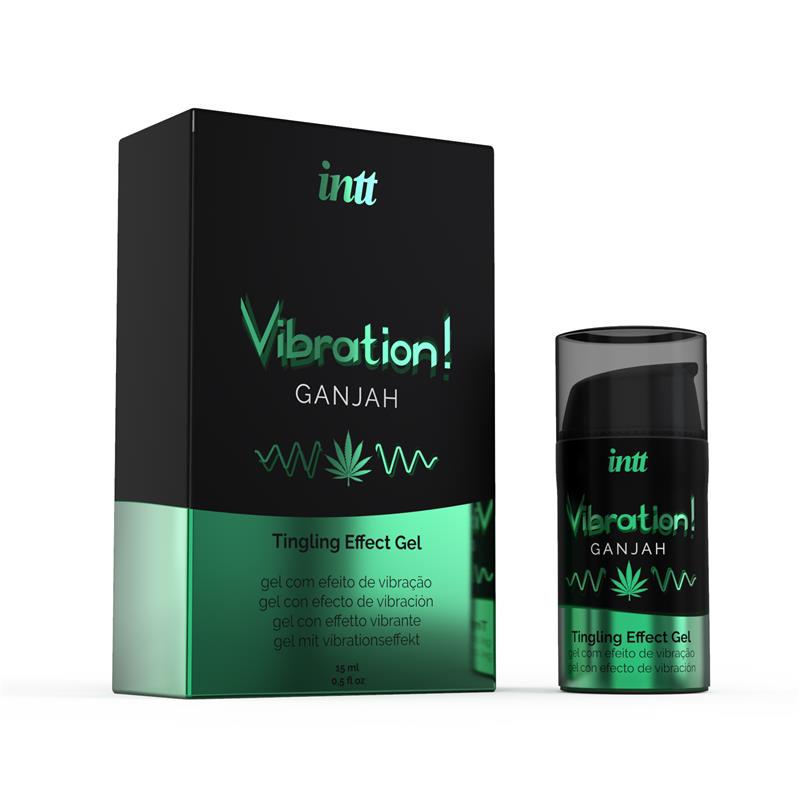 Ganjah Exciting and Vibration Gel Warm Effect 15 ml