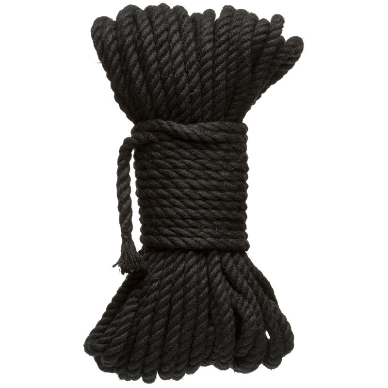 Hemp Bondage Rope 15 Meter Black