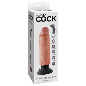 King Cock Vibrating Cock 6 - Flesh