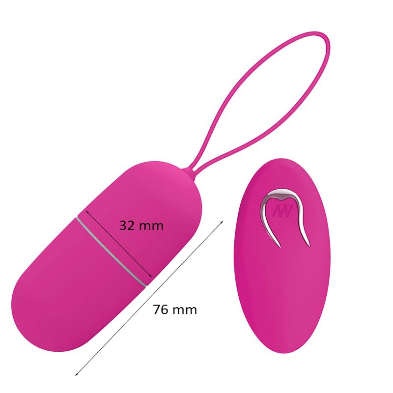 Kotty Vibrating Egg Waterproof Remote Control Silicone