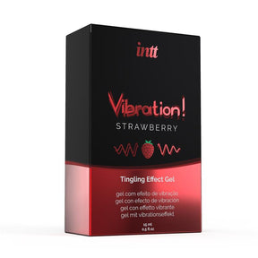 Liquid Vibrator Warm Effect Aroma Strawberry 15 ml