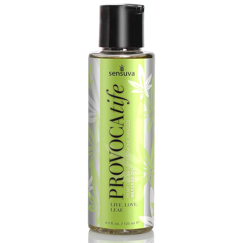 Massage Oil with Hemp Oil and Pheromone Infusion 120 ml