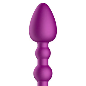No. Five Bendable Anal Beads and Vibrator USB Silicone