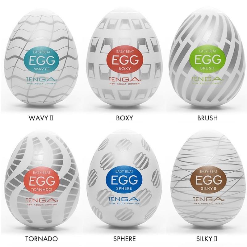 Pack of 6 Tenga Eggs Standard Package