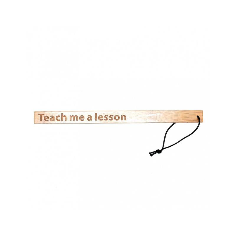 Paddle Teach Me A Lesson Bamboo
