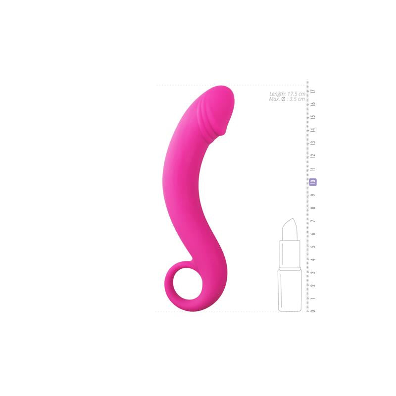 Pink Silicone Dildo - Prostate