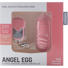Shots MJuze Vibrating egg Angel Pink