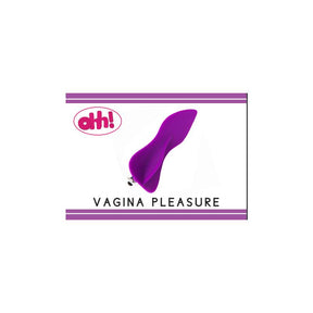 Stimulator Vagina Pleasure Purple Silicone 12 xm