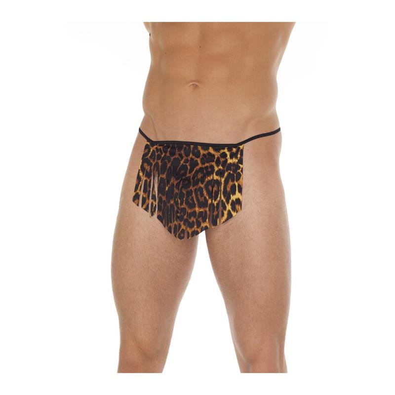 String Loincloth Leopard One Size