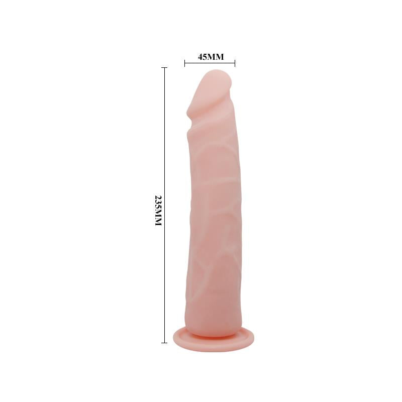 Suction Cup Dildo Flesh 23,5 cm