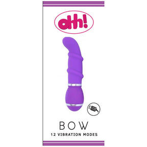Vibe Bow Purple Silicone 18 x 3.5 cm