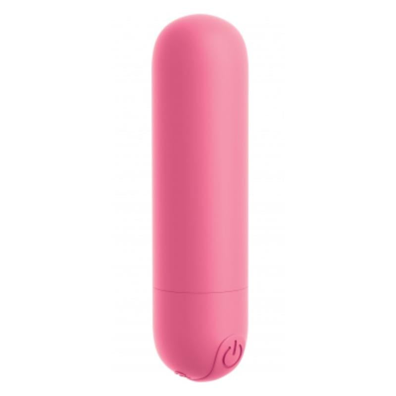 Vibrating Bullet Play Rechargeable USB 10 Functions Pink