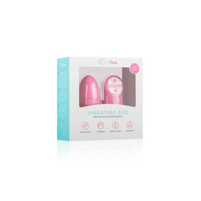 Vibrating Egg with Remote Control Pink