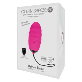 Vibrating Egg with Remote Control Ocean Breeze 2.0 Pink