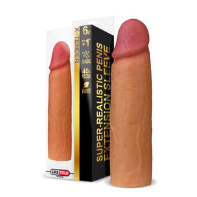 X-Tender Super Realistic Penis Sleeve Liquified Silicone 6,5